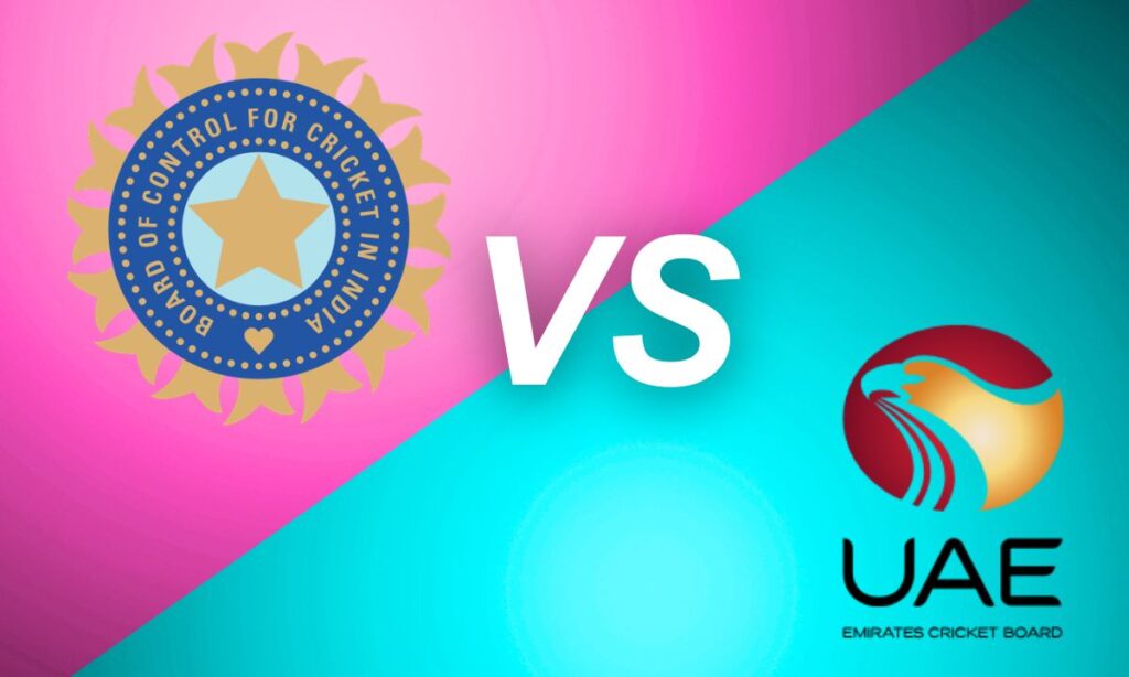 india a cricket team vs united arab emirates national cricket team match scorecard
