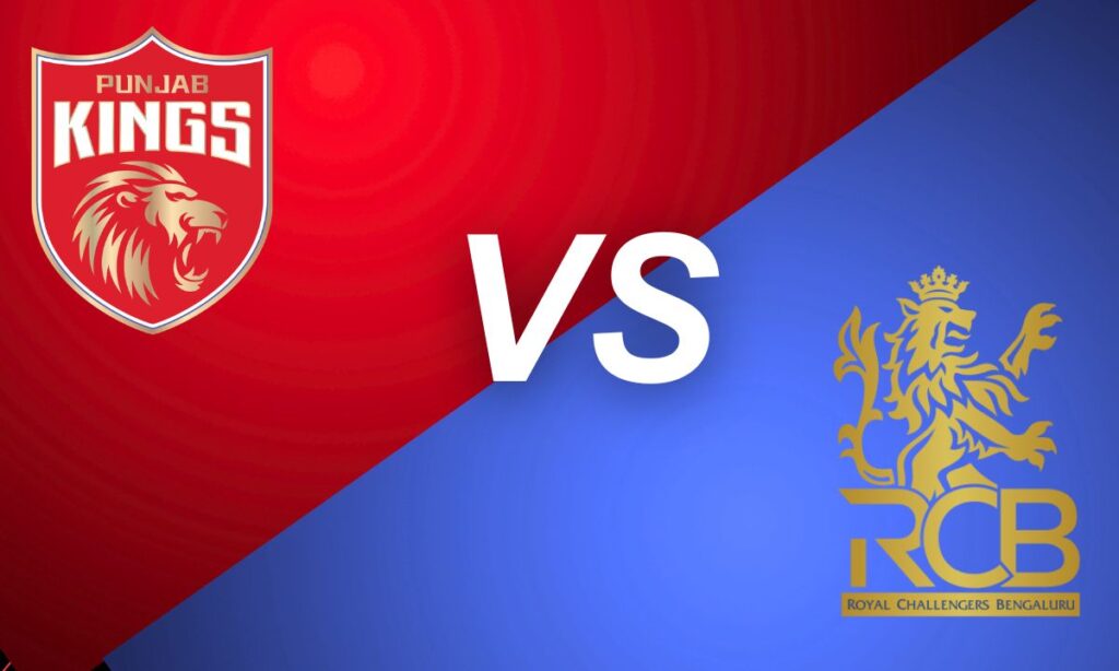 punjab kings vs royal challengers bengaluru match scorecard