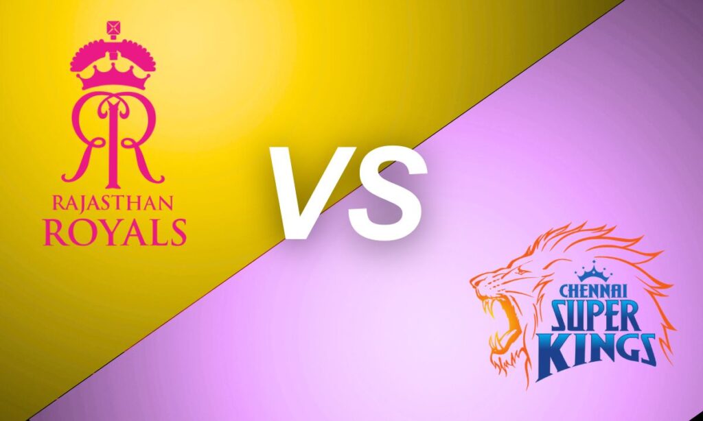 rajasthan royals vs chennai super kings match scorecard