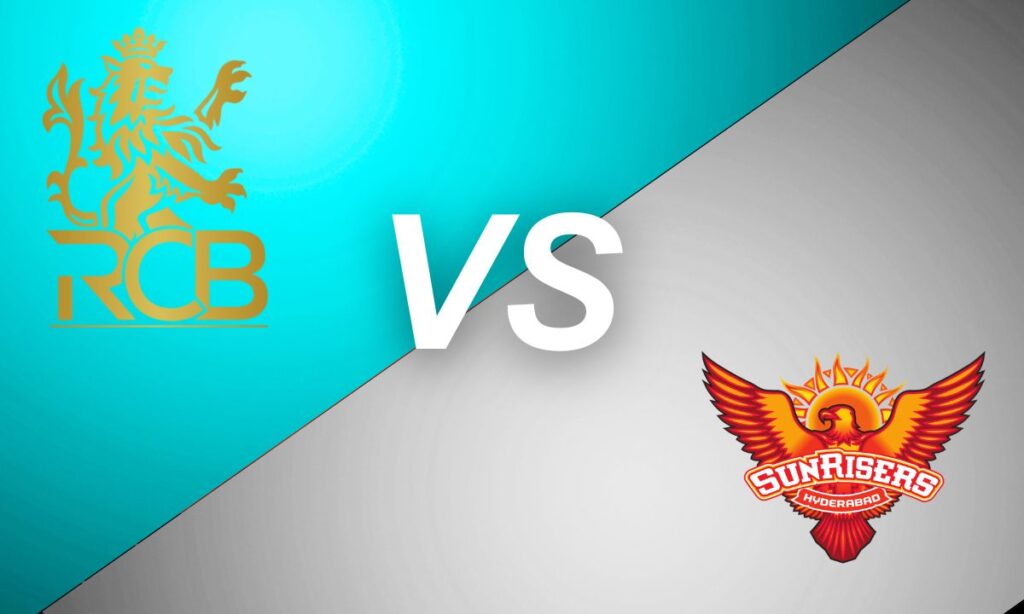 royal challengers bengaluru vs sunrisers hyderabad match scorecard